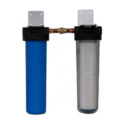 Image of a water filtration and purification system to remove contaminants from water.