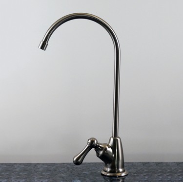DEU-110 Designer Euro Brushed Nickel Faucet by Reynolds Water Conditioning Co. Hero Image
