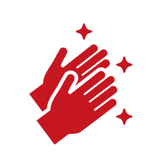 clean hands icon