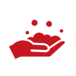 hand with soap icon