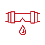 leaking pipe icon